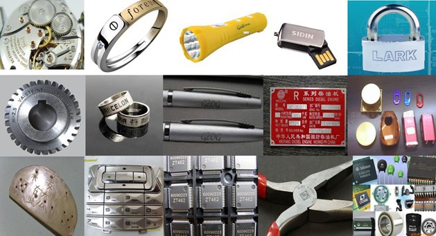 激光打標機是實現(xiàn)不銹鋼五金商標LOGO銘牌標記重要設(shè)備之一